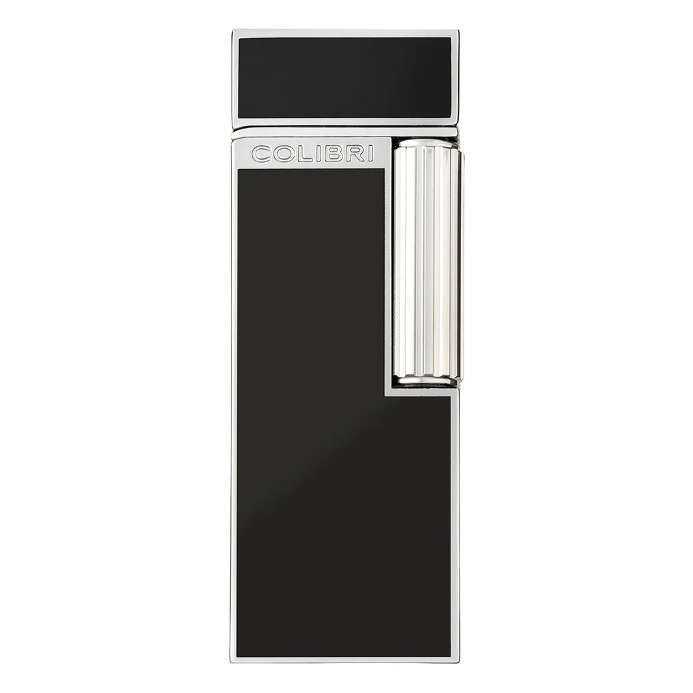 Colibri Cigar Lighter Continental Chrome Patterned