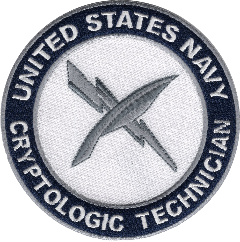 US Navy Cryptologic Technician CT Patch