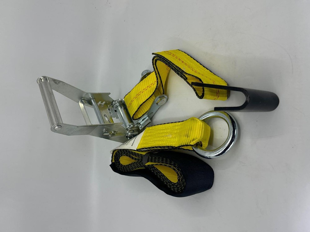 Tire Harness Kit with Flat Hook Ratchets 4 Pack