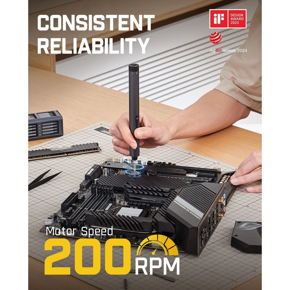 Fanttik E1 Max Precision Electric Screwdriver 50-in-1 Set