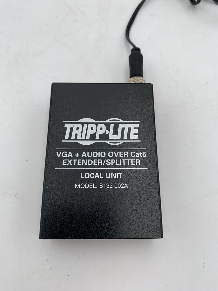 Tripp•Lite VGA + AUDIO OVER Cat5 EXTENDER/SPLITTER Model B132-002A