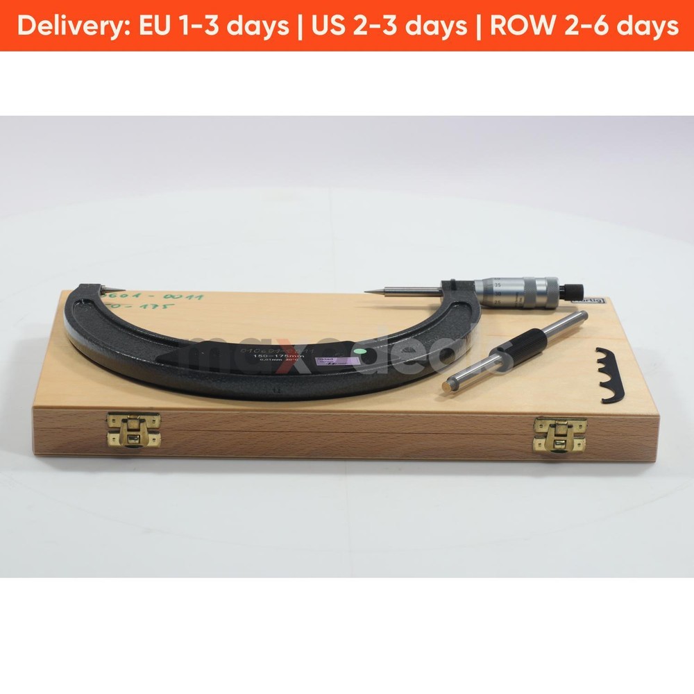 Hartig 5752-150-175-E-H Micrometer New NFP