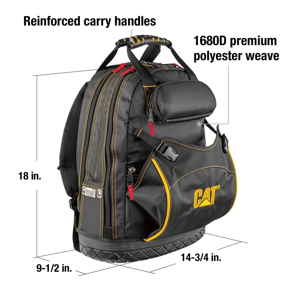 Cat 18 Inch Pro Tool Backpack - 240049