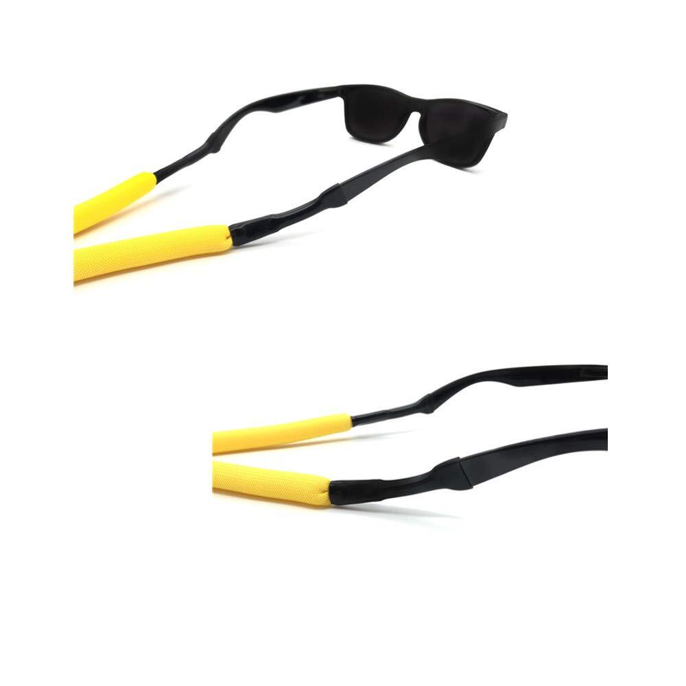 8 Pcs Adjustable Floating Sunglasses Straps Eyeglasses Retainer for Surfing