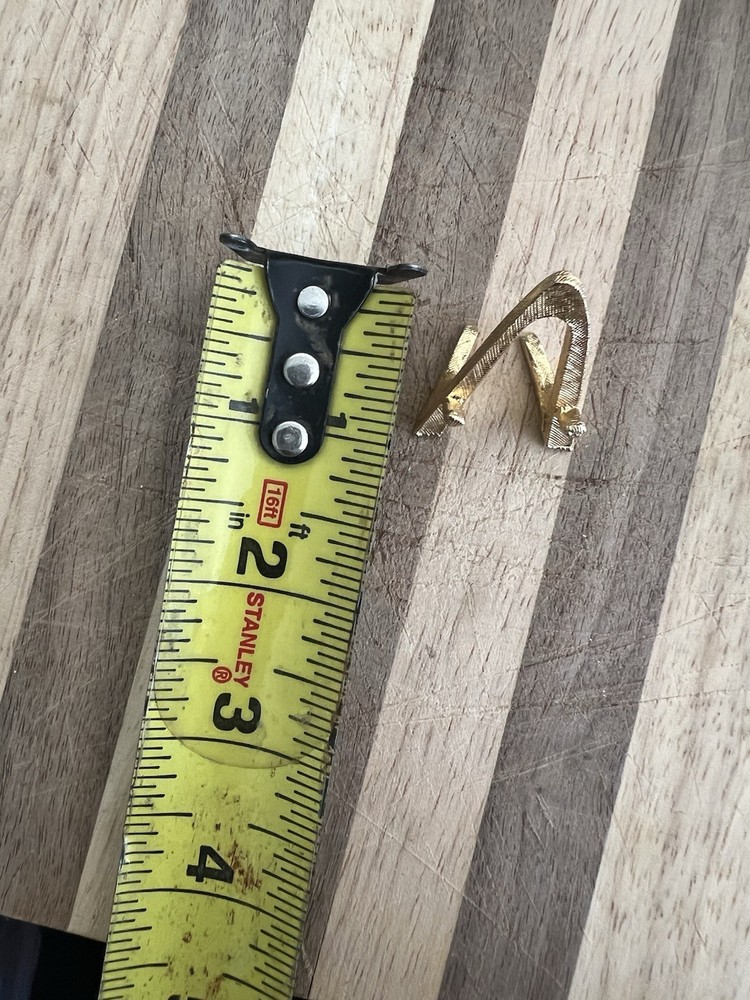 Miniature Gold Toned Display Easel