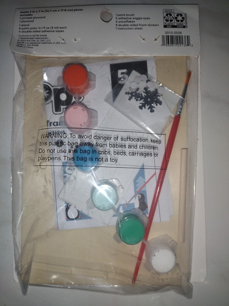 Pop! Picture Frame Kit Activity For Kids 5+ NEW!