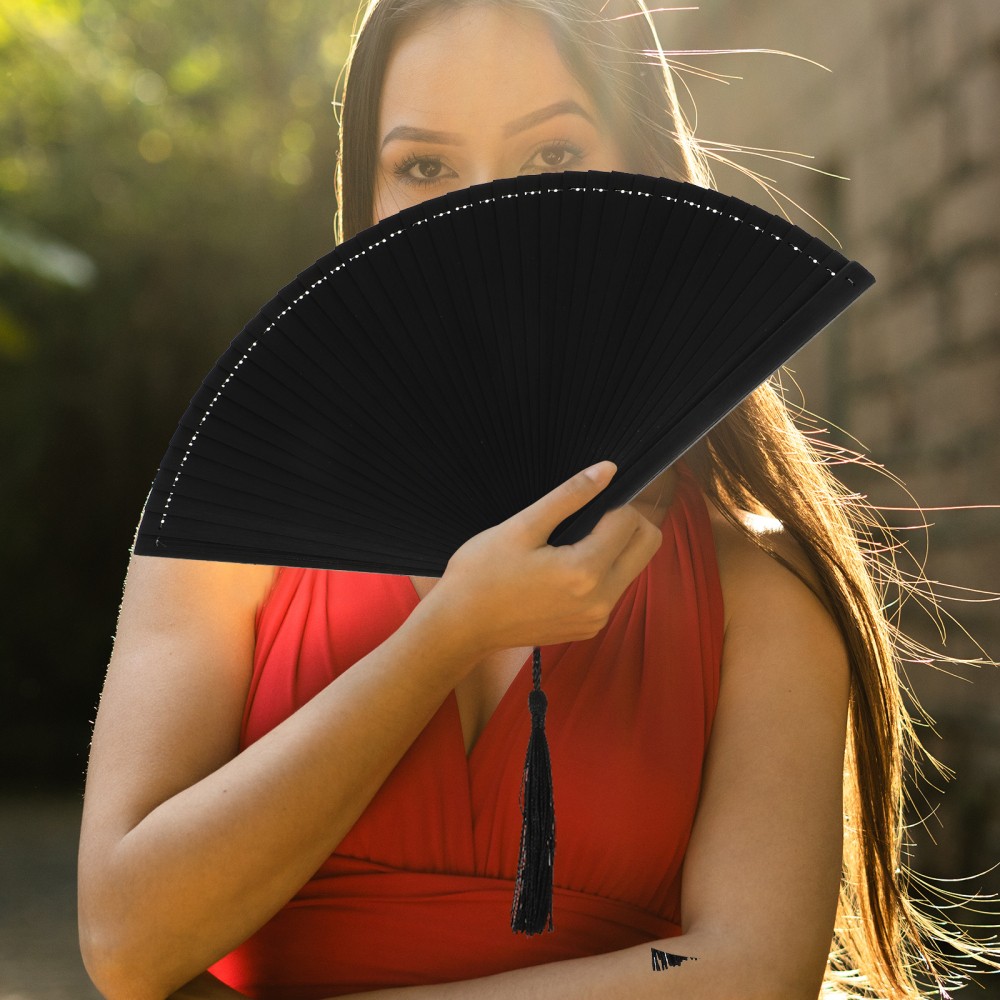 Bamboo Fan Convenient Folding Fans Handheld Man Foldable Chinese