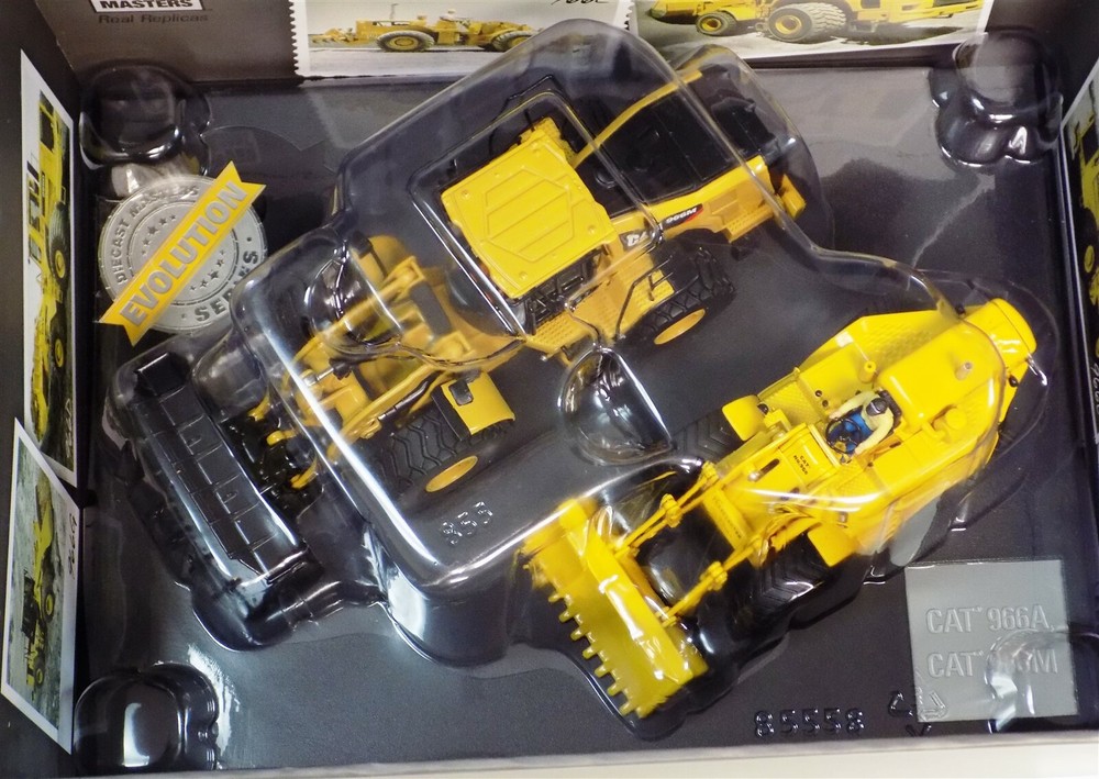 DIECAST MASTERS 1/50 SCALE CATERPILLAR 966A 966M WHEEL LOADER 1960-63 85558