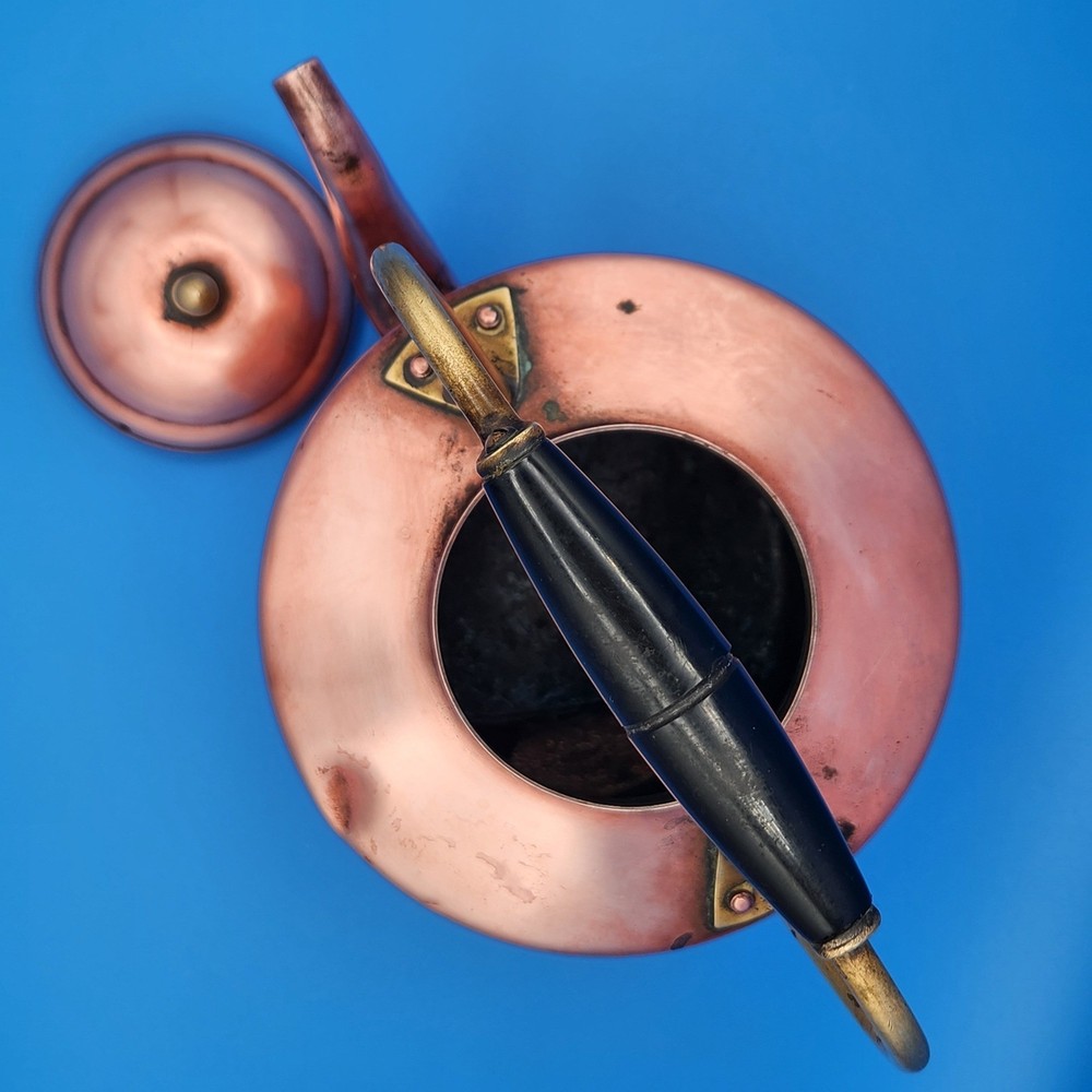 Vintage Duro B&M (Benjamin & Medwin) Copper Tea Kettle