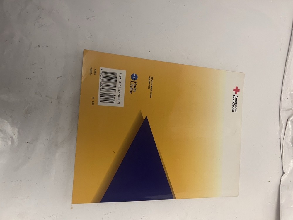 American Rd Cross Standard First Aid SC c1993