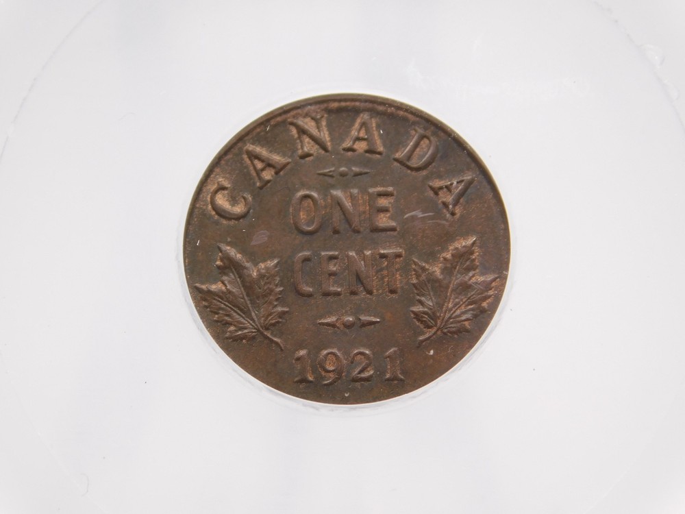 1921 Canada One Cent ICG MS63 (BT1281)