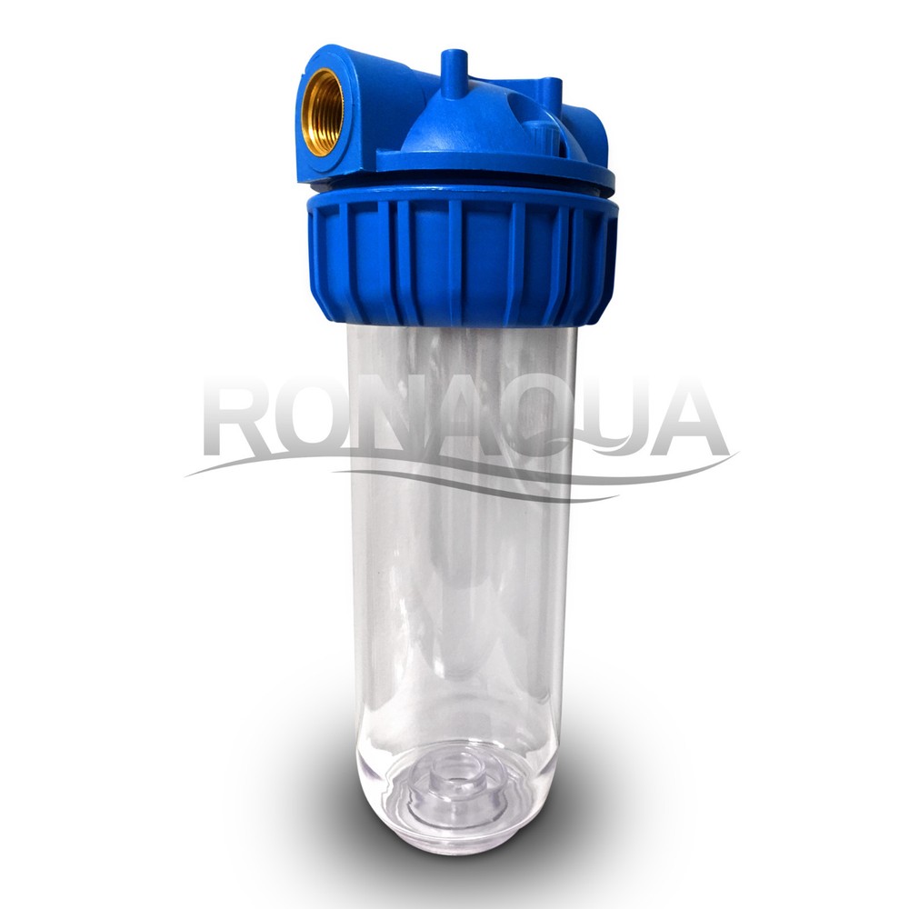 10" Clear Standard Whole House Water Filter System with Sediment Filter