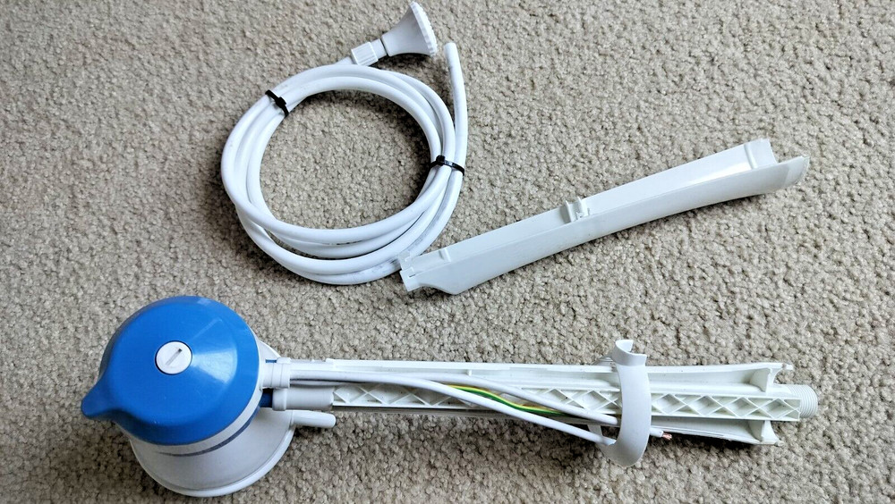 Electric Shower Head Tankless Instant Hot Water Heater 3 Temperature Adjustable