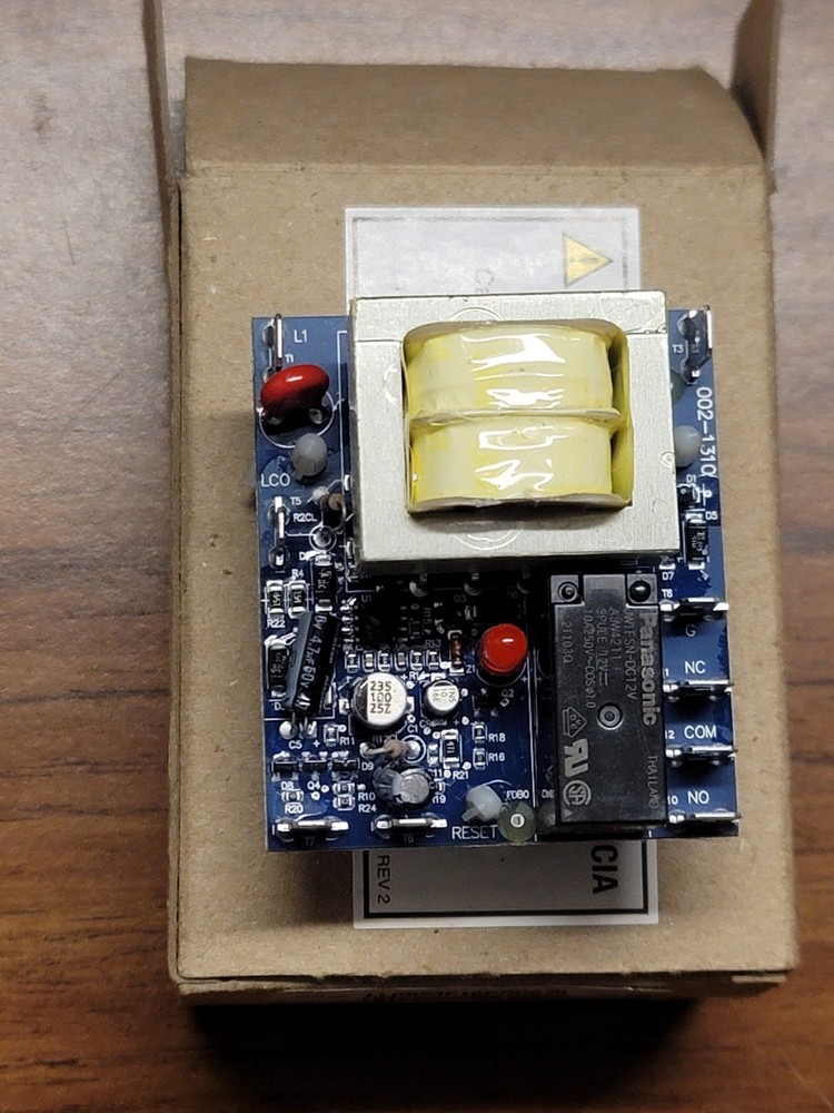 Raypak 007157F Low Water Cut Off PC Board