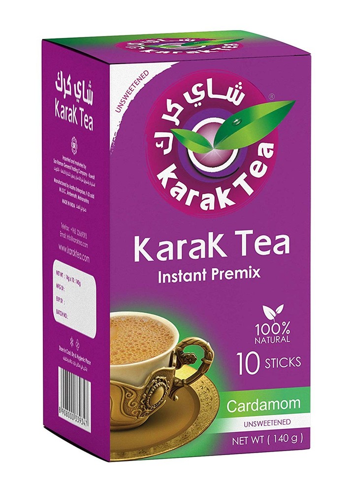 Unsweetened Karak Tea with Cardamom 10 Packs