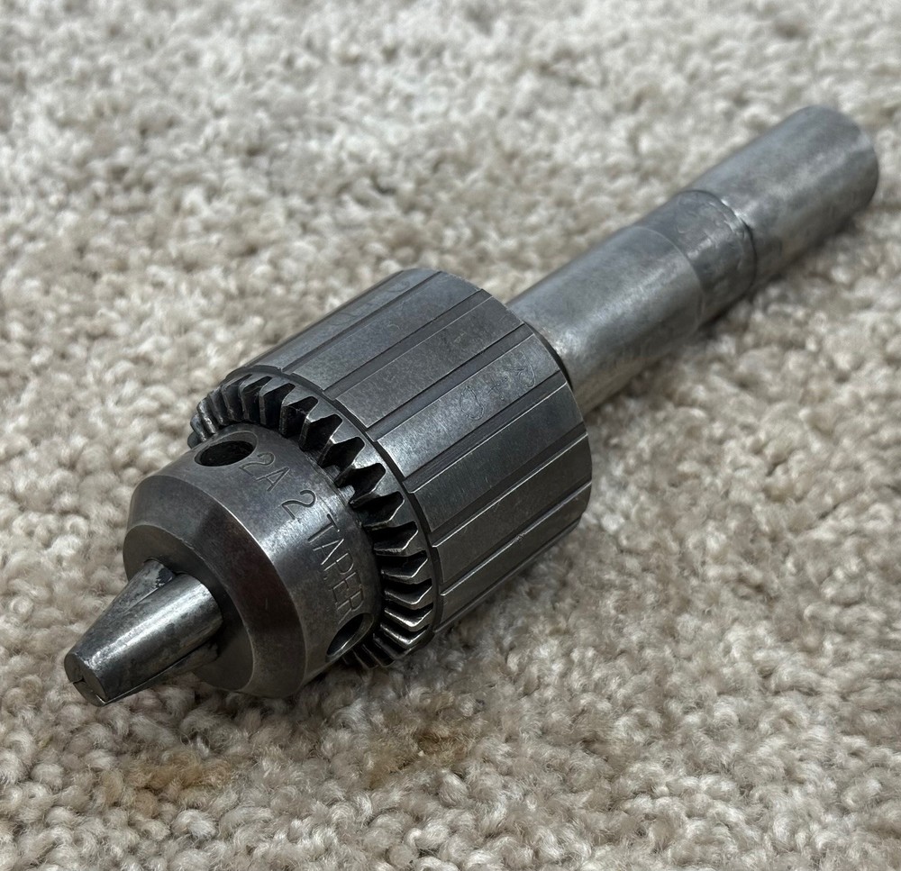 JACOBS #2A MEDIUM/HEAVY DUTY DRILL CHUCK - 0 to 3/8" - 3/4" shank