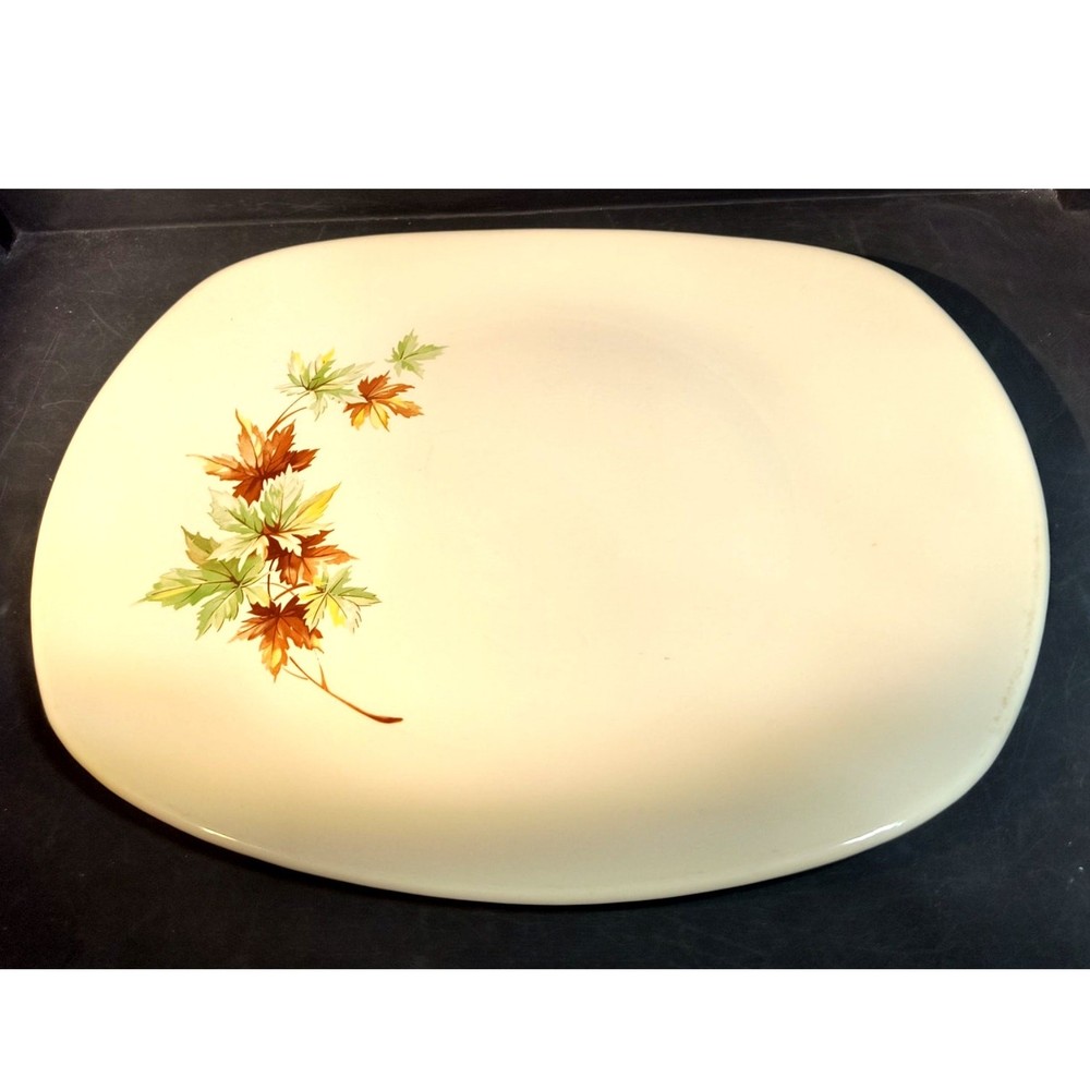 1203.  Vintage Salem Maple Leaf Serving Platter