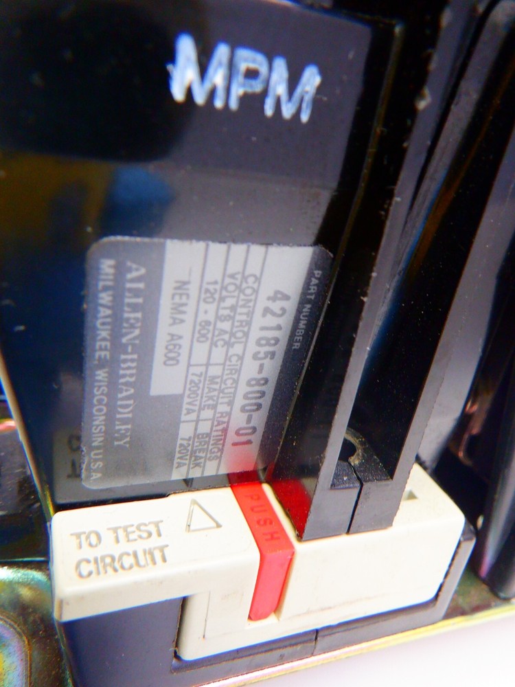 Allen Bradley 509DC-M/A6989 Motor Starter