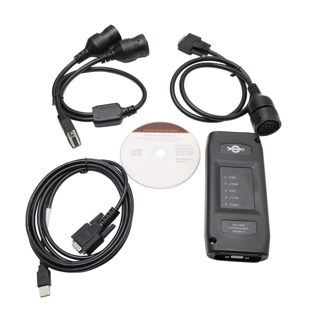 ET3 Communication Adapter 3 For Caterpillar Diagnostic Tool with ET2025 Software