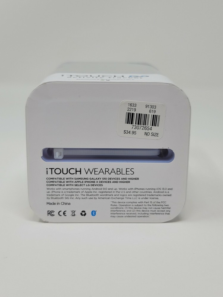 iTOUCH GO Activity Tracker Multi Sport Mode Pedometer Smartwatch Waterproof New