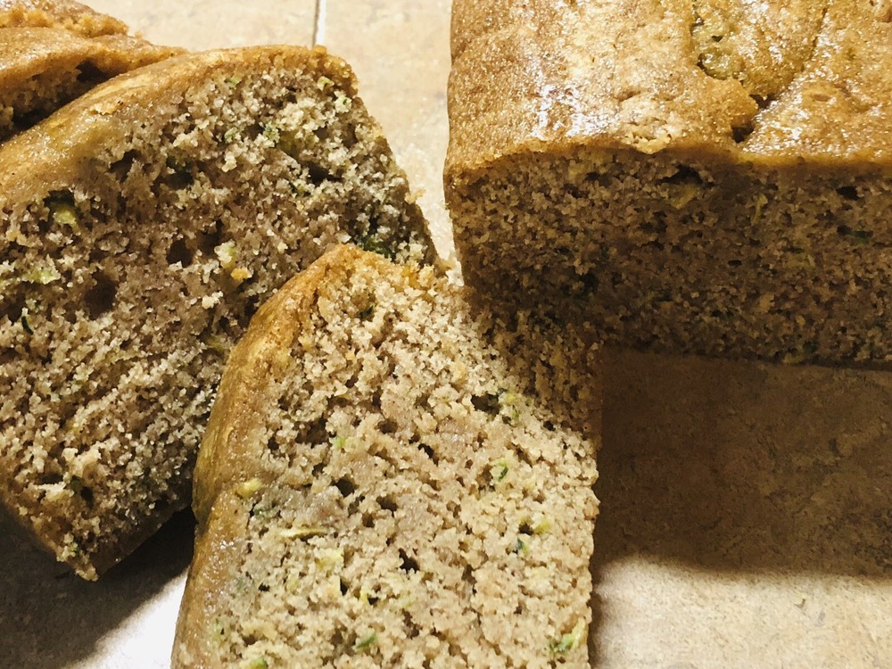 Zucchini Bread Over 1 Pound!