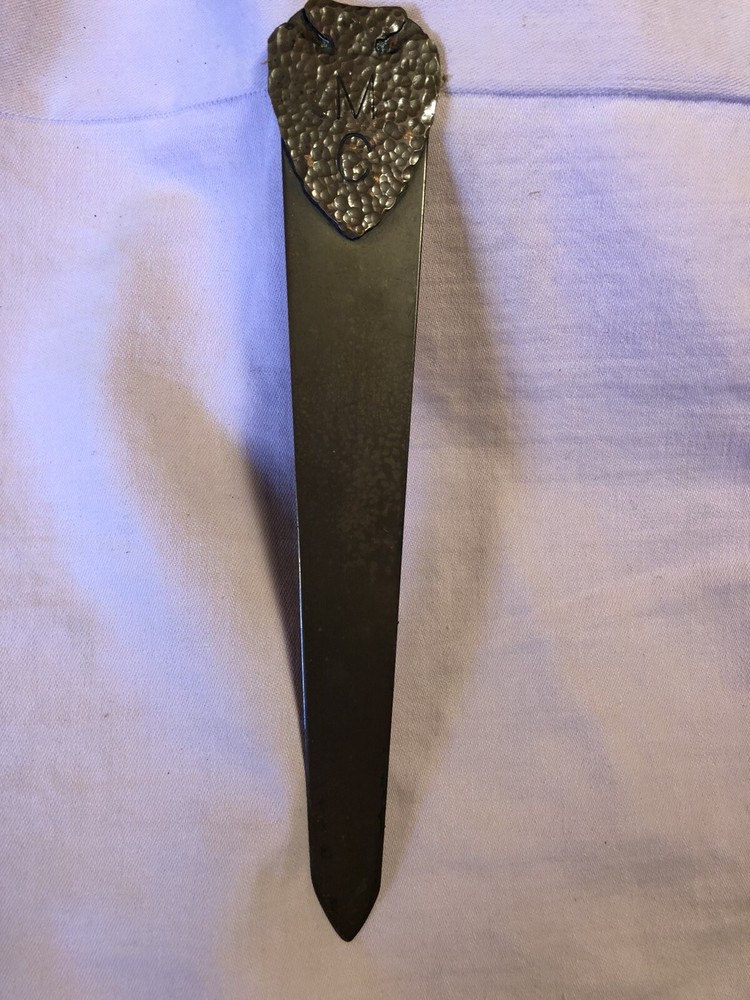 Antique ARTS & CRAFTS Copper BOOKMARK