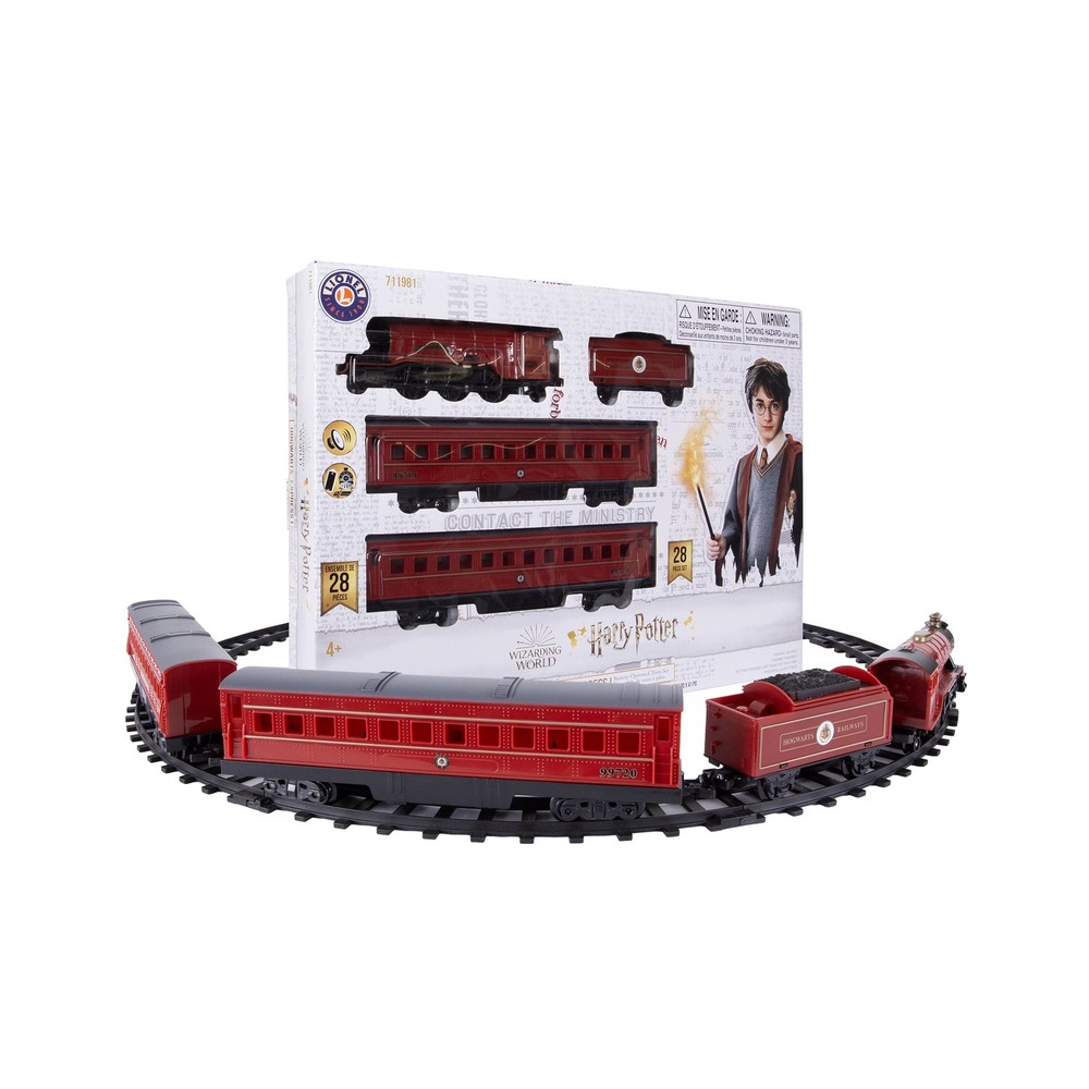 Mini Hogwarts Express Train Set Battery Powered Model Train Harry Potter Gift