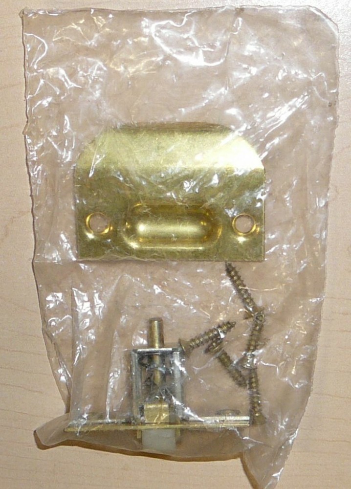Roller Catch for Closet Door - Brass Color
