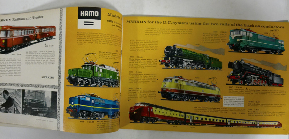 Vintage Marklin 1966/67 Catalog