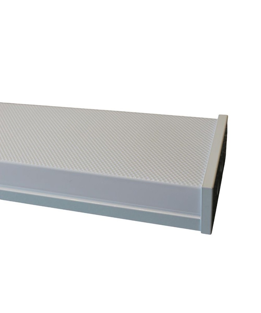 2PACK-49"w Prismatic Wraparound 1-Light Integrated LED Lightstrip Ceiling Light-