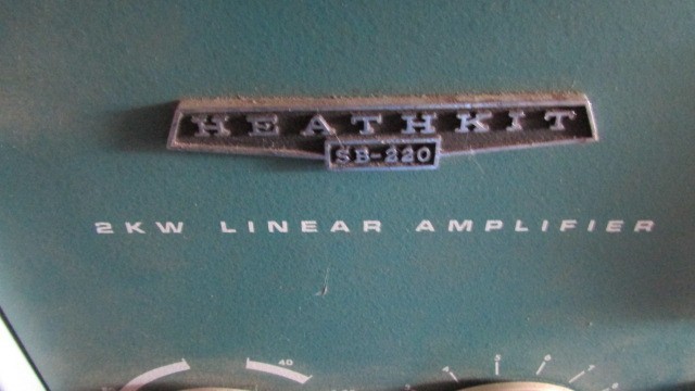 HEATHKIT SB-220 HF LINEAR AMPLIFIER