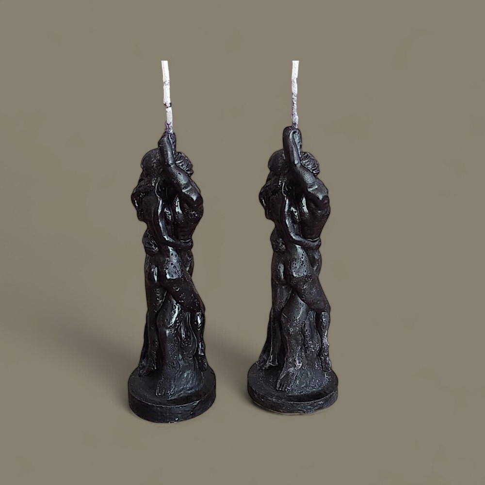 Lovers Candle Magic Couples Unity Candle- Purple