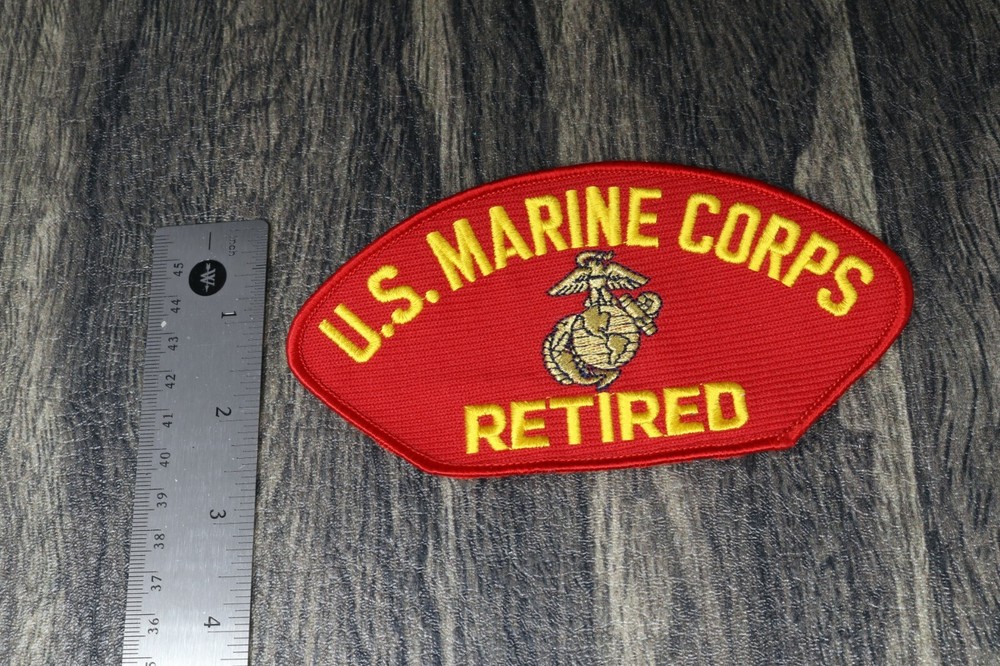 Military Patch: US Marine Corps Retired Patch