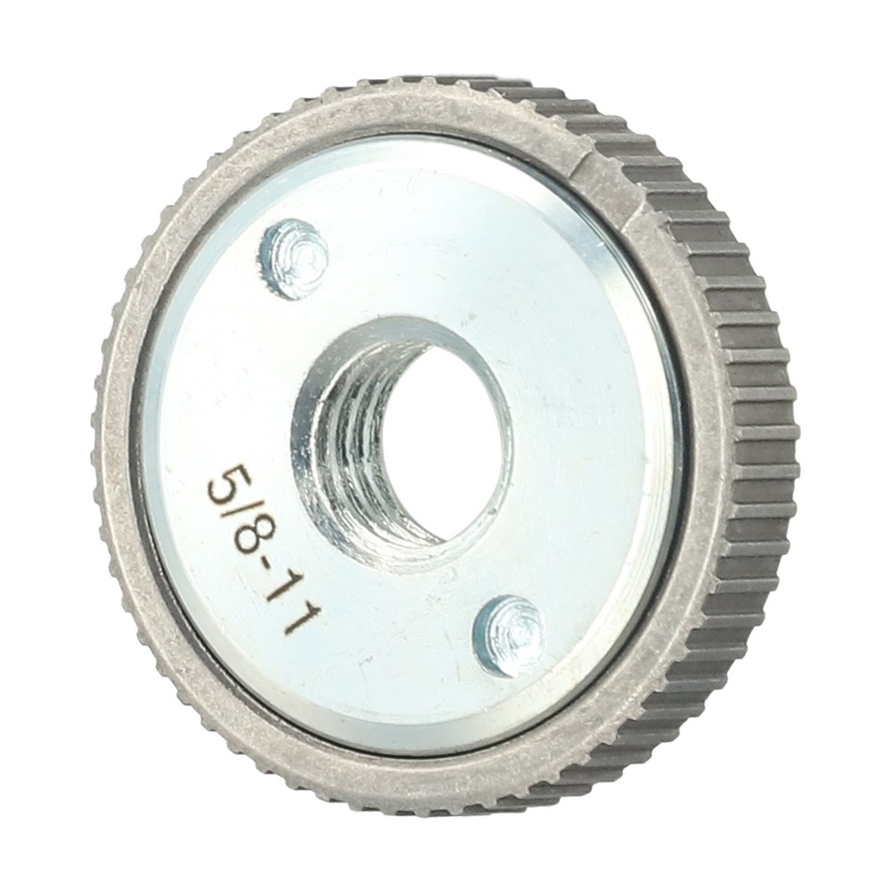 Flange Nut for Angle Grinder Smooth Disc changes 5/8 11 Spindle Compatibility