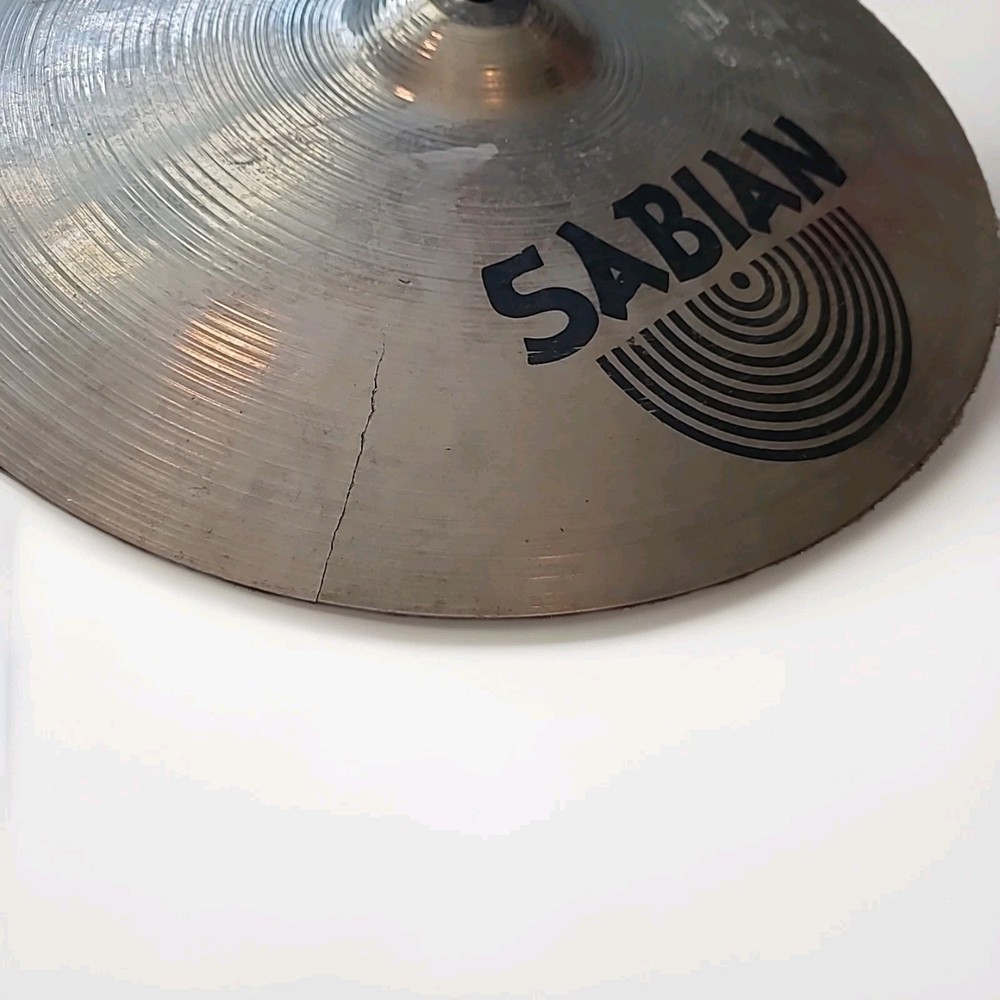 SABIAN XS20 16" MEDIUM THIN CRASH CYMBAL CRACKED