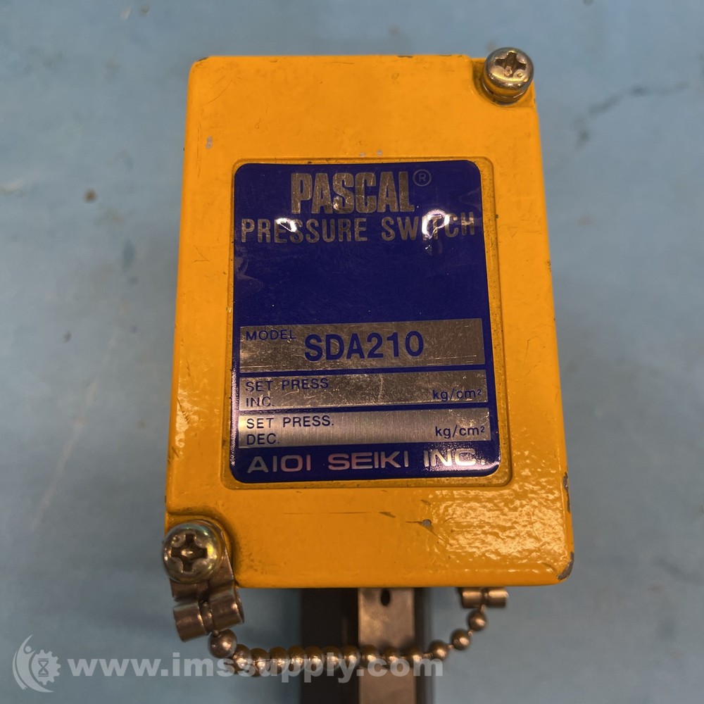 PASCAL SDA210 Pressure Switch USIP
