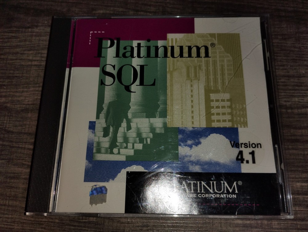 Platinum SQL Financial Software Version 4.1 PC CD-ROM for Windows NT UNIX 1997