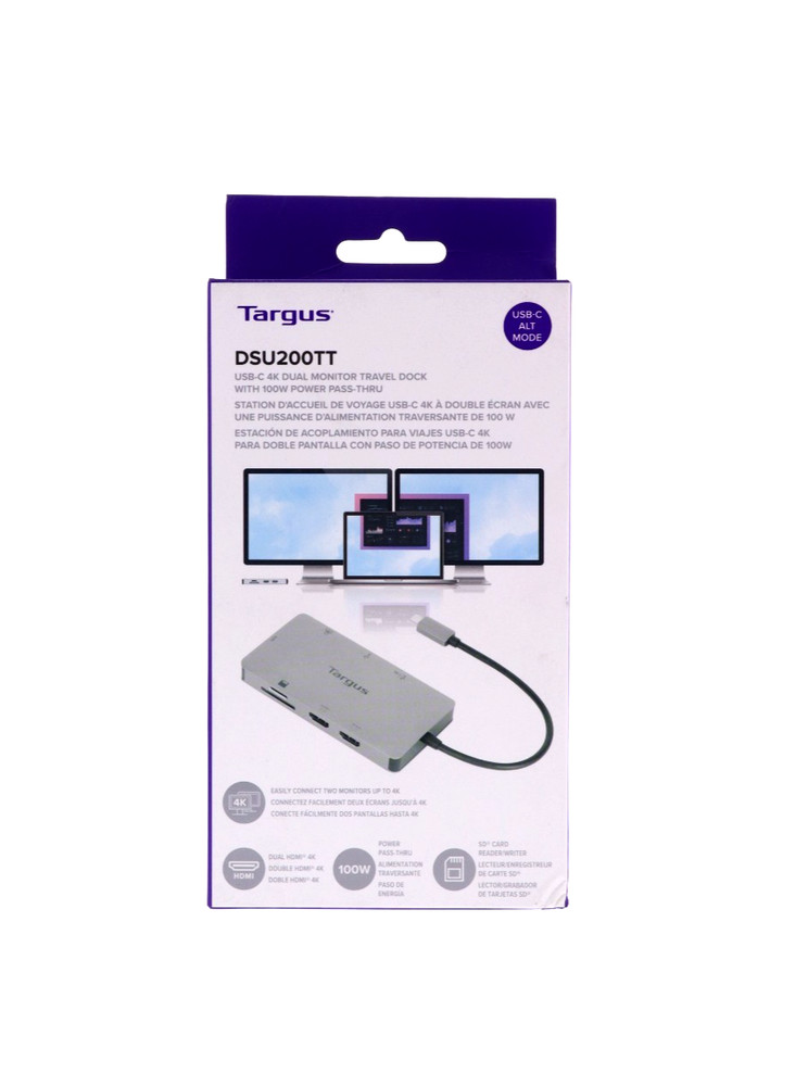 Tragus USB-C Dual HDMI Travel Dock DSU200TT