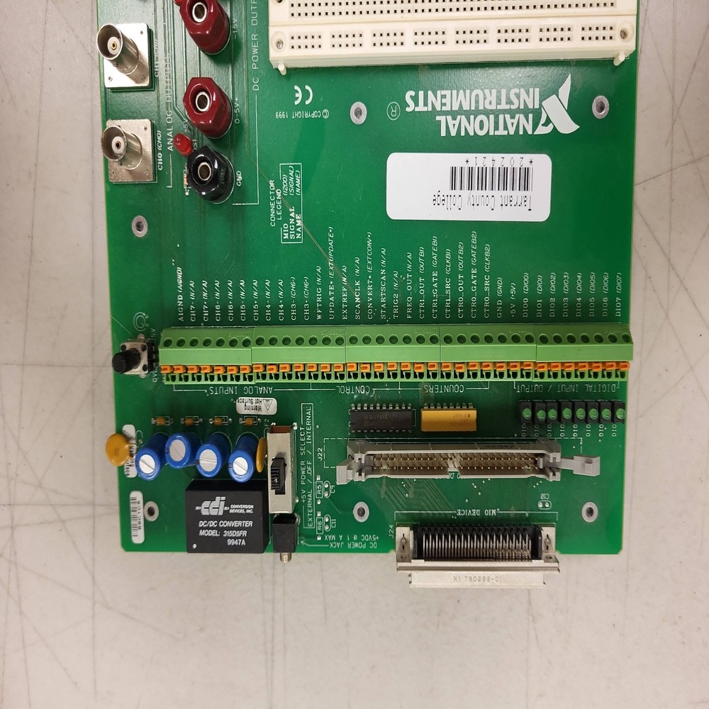 National Instruments SC-2075 DAQ Data Acquisition Board Interface Terminal Block
