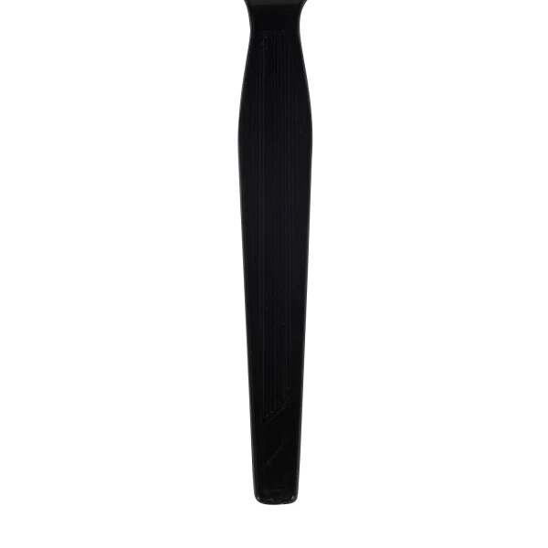 Karat PS Plastic Medium-Heavy Weight Tea Spoons Bulk Box - Black - 1,000 ct
