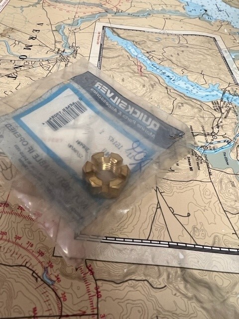 Quicksilver #11-161471 Propeller Nut.