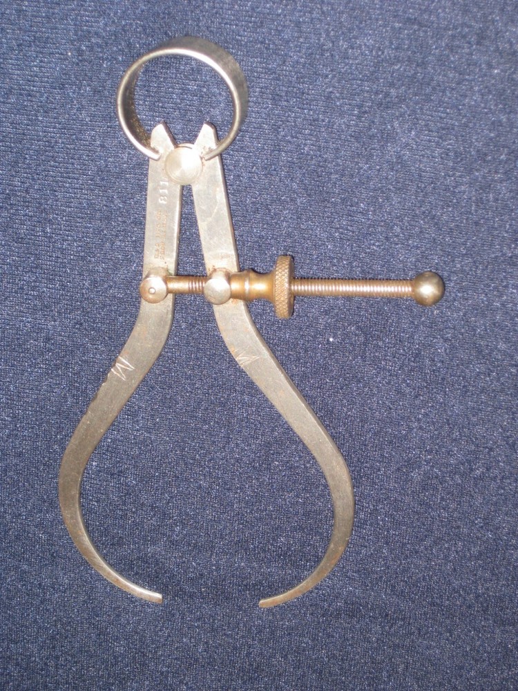 BROWN & SHARPE 811 4" OUTSIDE CALIPERS NICE!