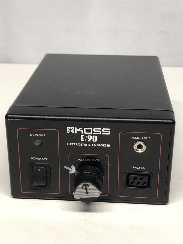 KOSS E/90 Electrostatic Energizer - No Power Supply