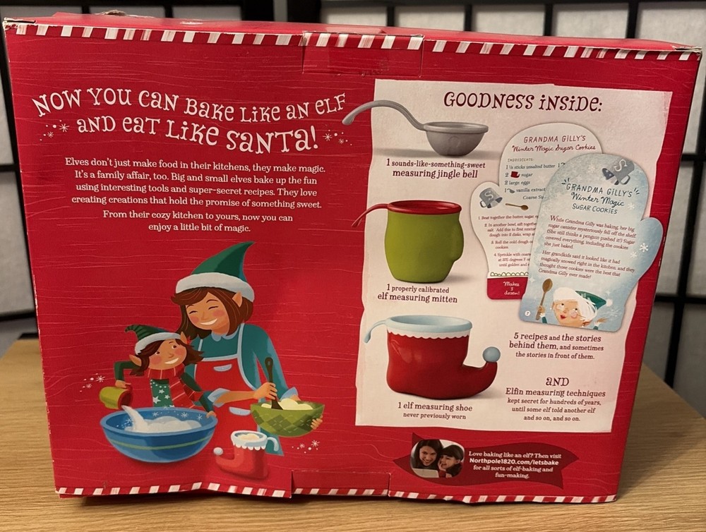 HALLMARK NORTHPOLE BAKE LIKE AN ELF BAKE SET NEW