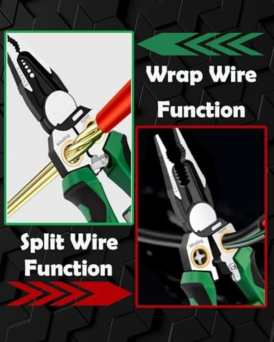 8 in 1 Wire Stripper With Voltage Tester – Electrician Tools Wire Stripper