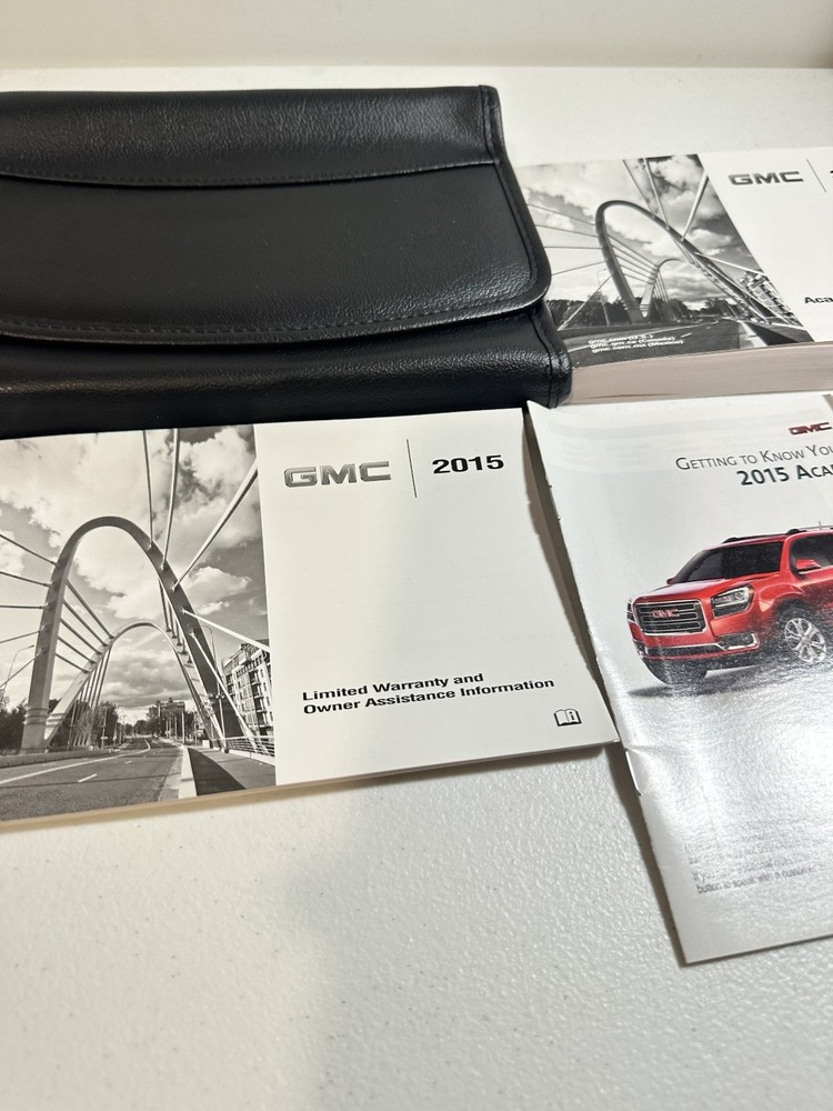 2015 GMC Acadia Denali Owner's Manual Set