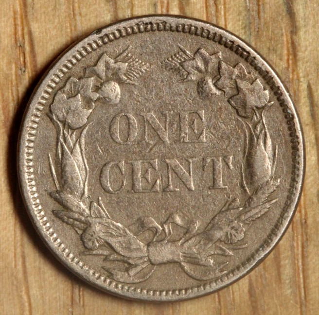 1858 - Flying Eagle Cent - Small Letters - VF Very Fine
