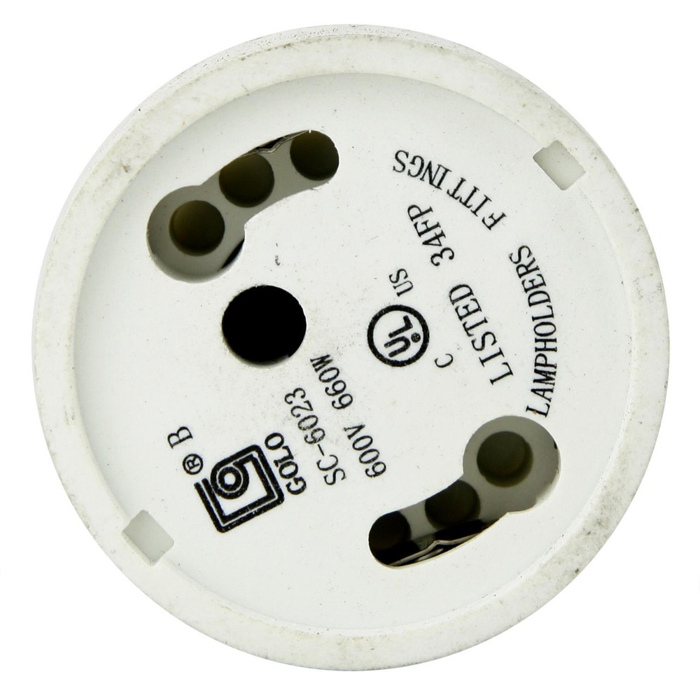Sunlite E134 Medium (E26) To GU24 Base Adapte