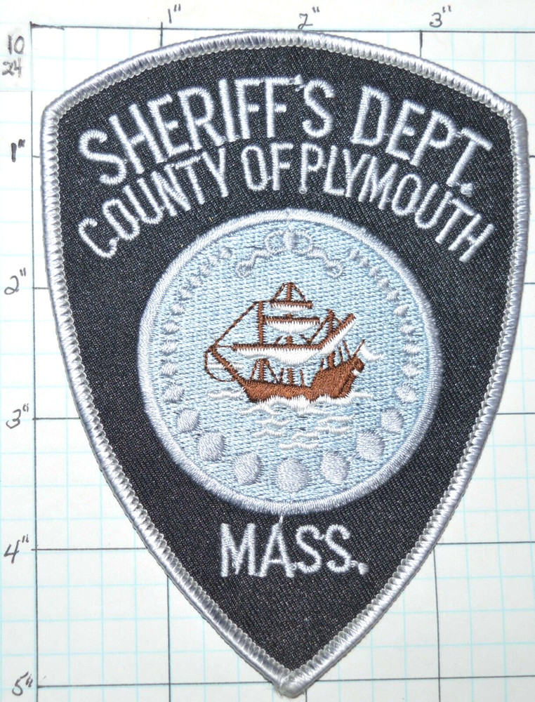 MASSACHUSETTS, PLYMOUTH COUNTY SHERIFF'S DEPT PATCH