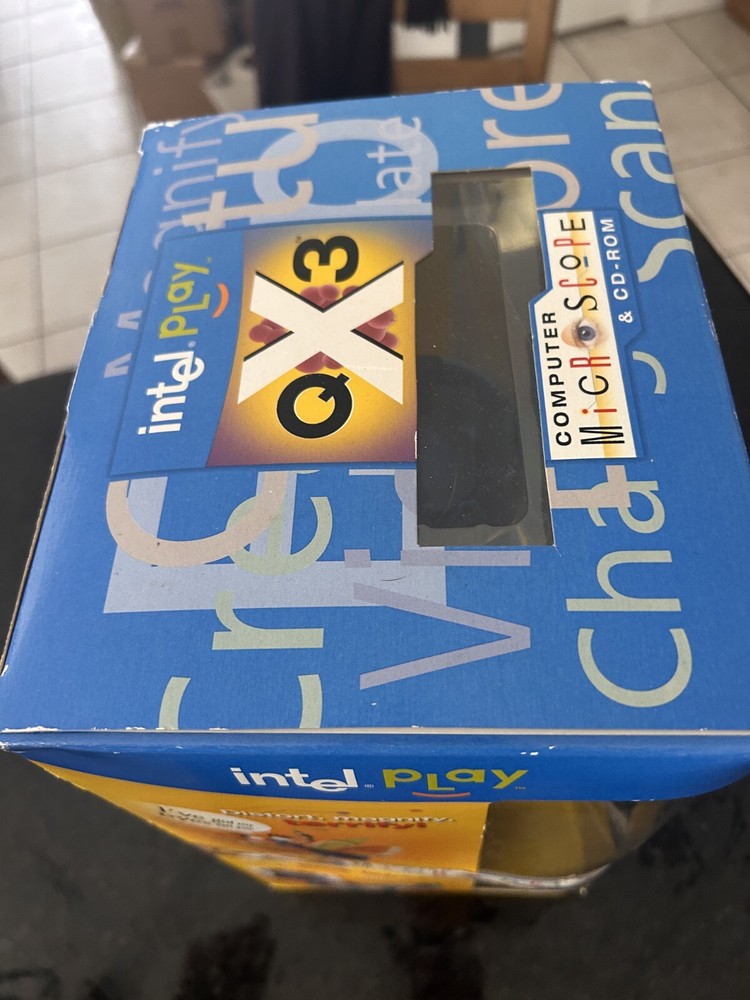 Intel Play QX3+ Computer Microscope Electronics Windows 2000, 98, 98 SE, ME VTG